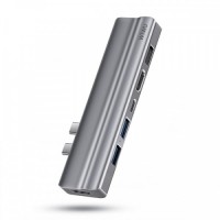 

                                    WiWU T9 8-in-1 Unibody Design Aluminum Alloy Type-C Hub