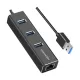 Yuanxin X-3508 Multiport 4-in 1 USB Hub