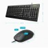 Rapoo X120 Pro Wired Optical Mouse & Keyboard Combo