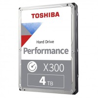 

                                    TOSHIBA X300 Performance 4TB 3.5" 7200 RPM SATA Hard Disk Drive