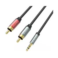 

                                    Yuanxin YAX-002 3.5mm Male to 2RCA Male 5 Meter Audio Cable