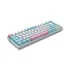 E-Yooso Z-686 Monochrome Hot Swappable Red Switch Mechanical Keyboard